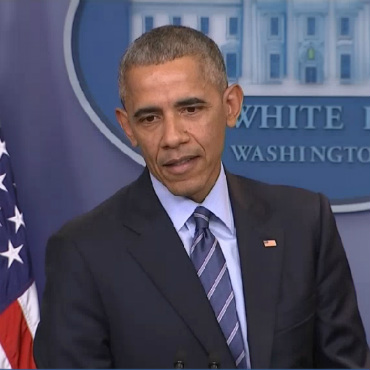 Obama 12/16 press conference from video feed