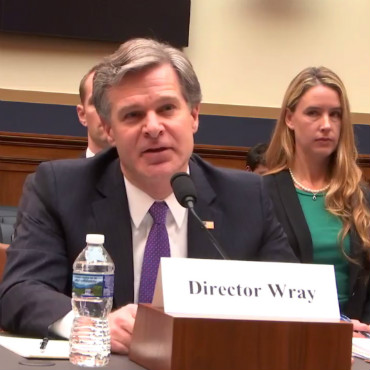 FBI Director Christopher Wray testifies at a House Judiciary Committee Hearing Dec 7 2017