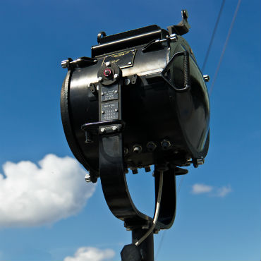 Shutterstock Image: Navy signal lantern
