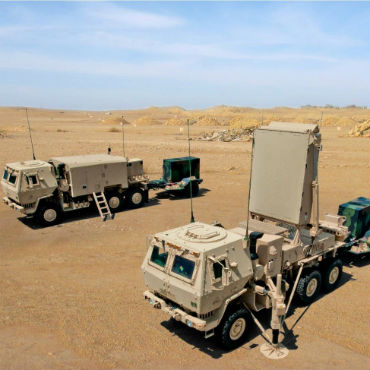 AN/TPQ-53 mobile radar. Photo courtesy U.S. Army.