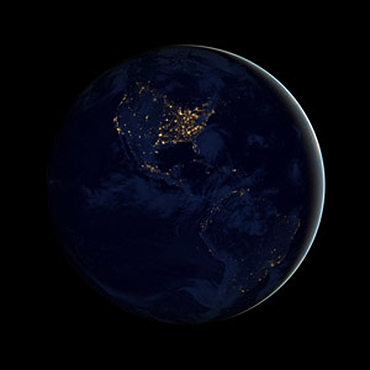 satelliet image of earth