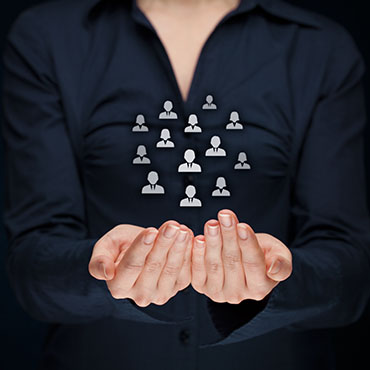 Shutterstock image: female workforce manager.