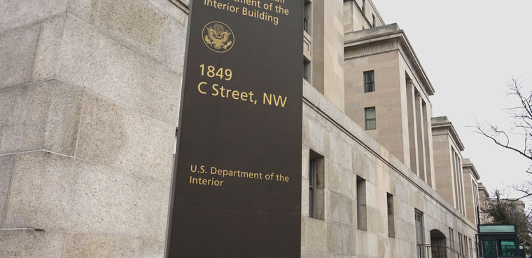 Dept of Interior building (shutterstock)