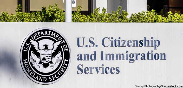 U.S. Citizenship and Immigration Services (USCIS) office located in Silicon Valley (Sundry Photography/Shutterstock.com)