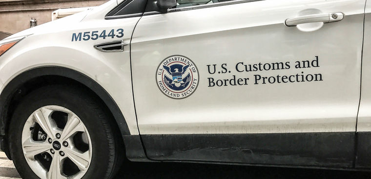 By Roman Tiraspolsky Royalty-free stock photo ID: 583094878 New York, February 14, 2017: A U.S Customs and Border Protection vehicle is parked in the street on Lexington Avenue.