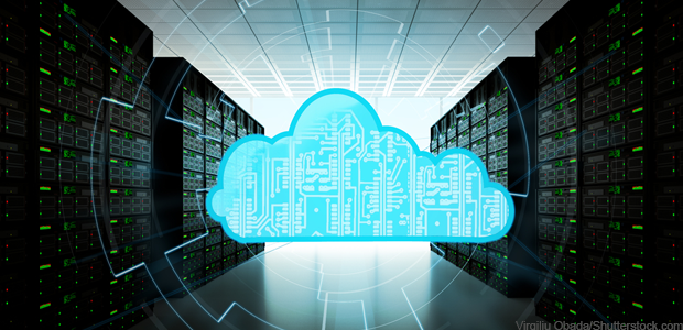 cloud in data center (By Virgiliu Obada/Shutterstock.com)