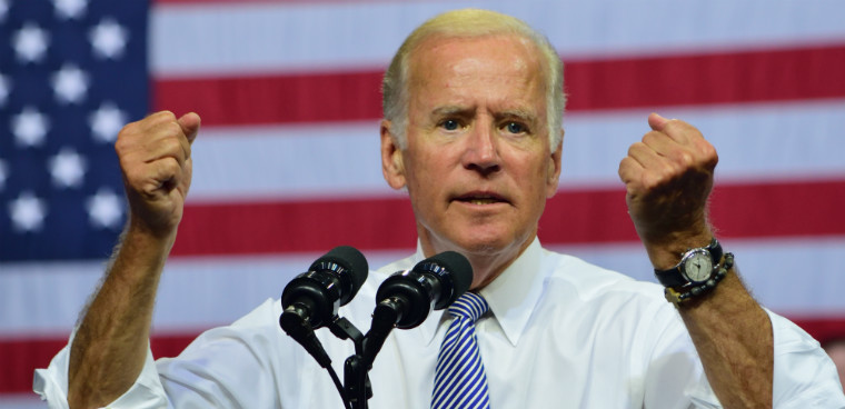 Editorial credit: Evan El-Amin / Shutterstock.com SCRANTON, PA, USA - AUGUST 15, 2016: Vice President Joe Biden