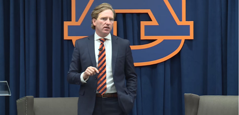 CISA chief Chris Krebs disusses the future of the agency at Auburn University Aug. 22 2019