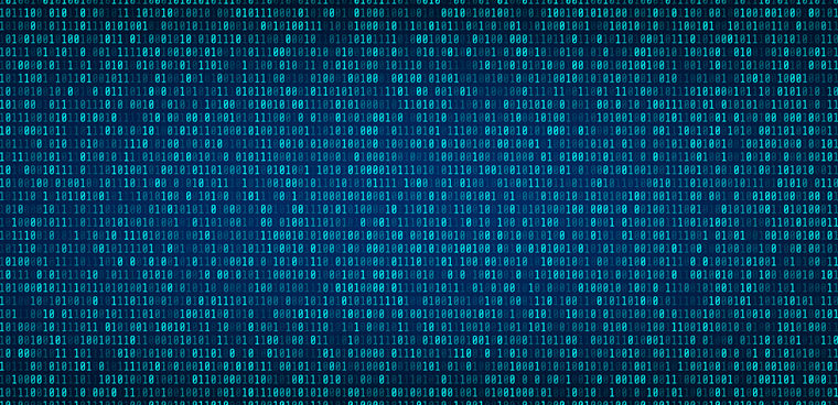 Shutterstock ID: 674184880 By Fotomay Abstract Technology Binary code Background.Digital binary data and Secure Data Concept