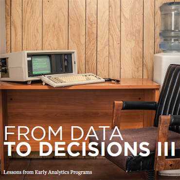data to decisions III report