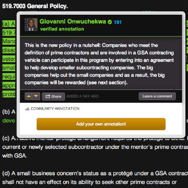 GSA NewsGenius Annotation