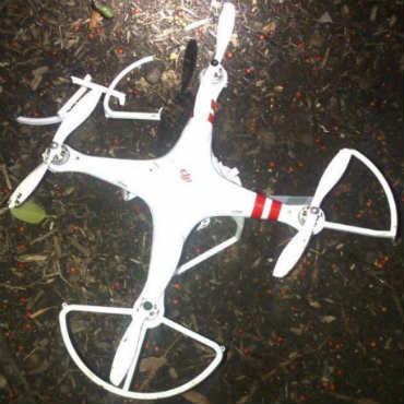 A small drone that crashed Jan. 26, 2015, on the White House grounds.  (Photo: U.S. Secret Service)