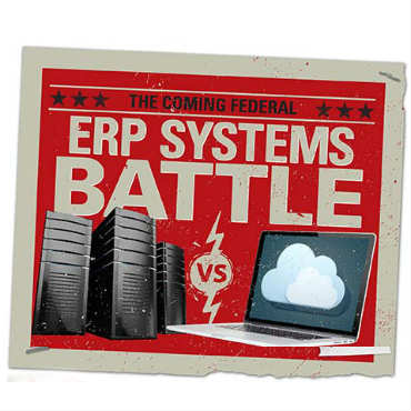 ERP Systems Battle  (Illustration: Chris Main, FCW)