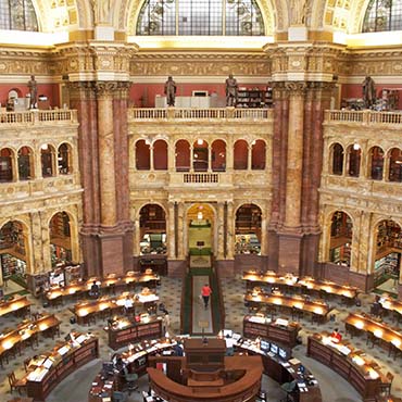 Shutterstock image: Library of Congress interior.