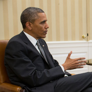 President Obama in the Oval Office (White House Photo)