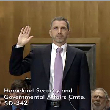 Dan Tangherlini at confirmation hearing