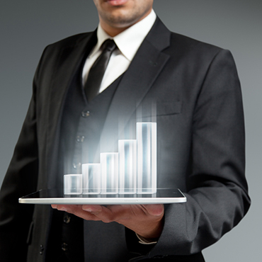 holographic bar graph