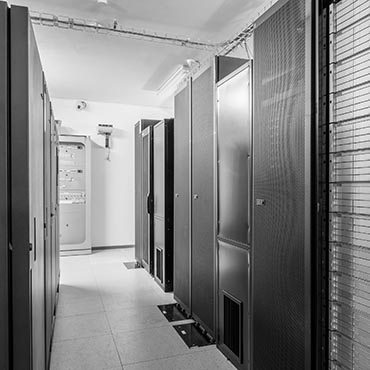 Shutterstock image of a data center.