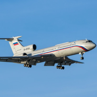 Russian Tupelov Tu154