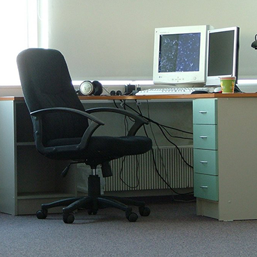 vacant desk